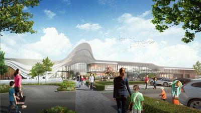 400leidsenhage artist impression exterieur nieuwe Leidsenhage